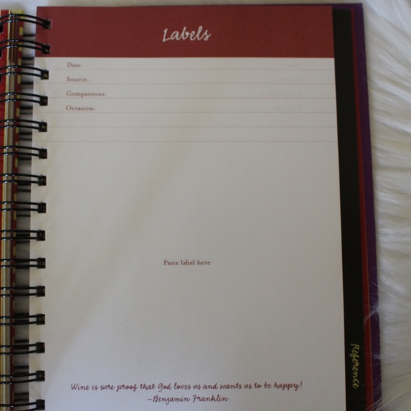 Wine Journal with Paintings by Wayne Ensured - Picture 9 of 13